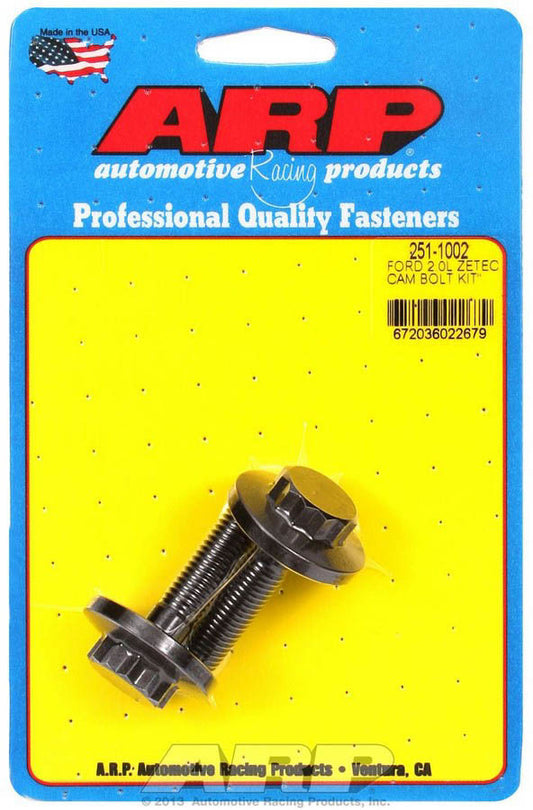 Arp Cam Bolt Kit - Ford Zetec 2.0L MPN ARP251-1002 For Ford