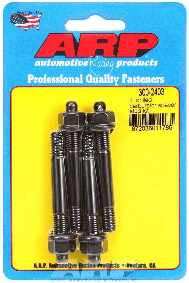 Arp Carburetor Stud Kit - Drilled MPN ARP300-2403