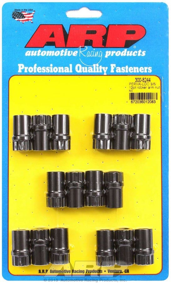 Arp Rocker Arm Nut Kit - 3/8 (16) MPN ARP300-8244