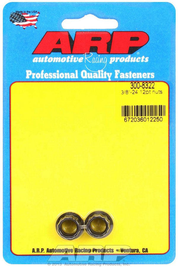 ARP   3/8-24 12pt. Nuts (2)   ARP300-8322