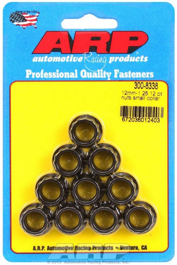 ARP   12mm x 1.25 12pt Nut Kit 10pk  ARP300-8338