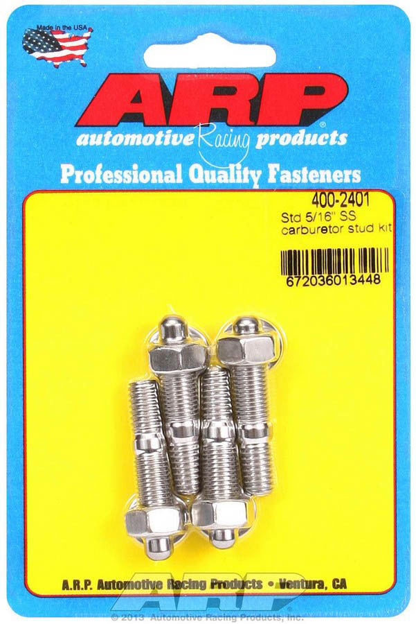 ARP   S/S Carburetor Stud Kit 5/16in x  1.700in OAL  ARP400-2401