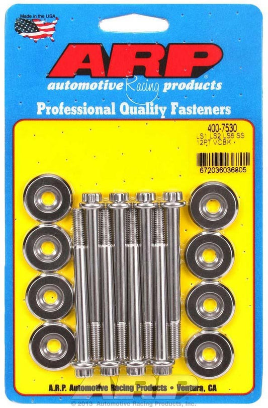 Arp LS1/LS2 12pt Valve Cover Bolt Kit MPN ARP400-7530 For GM LS-Series