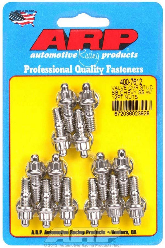 Arp S/S Valve Cover Stud Kit 12pt. (14) MPN ARP400-7612