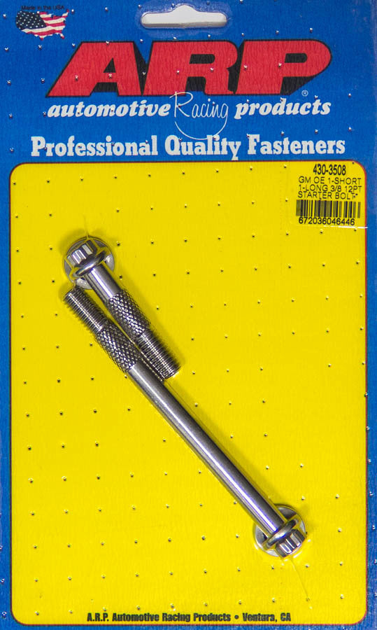 ARP   S/S Starter 12pt Bolt Kit 3/8-16 x 1.975/4.660  ARP430-3508