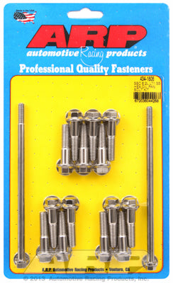 Arp Oil Pan Bolt Kit - GM LT1 6.2L 6pt S/S MPN ARP434-1806 For GM GenV LT-Series