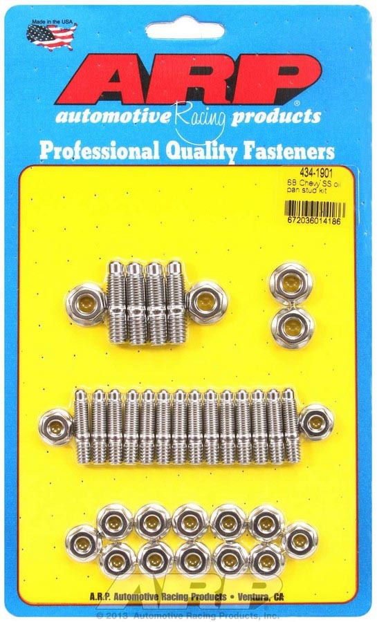 ARP   SBC S/S Oil Pan Stud Kit   ARP434-1901