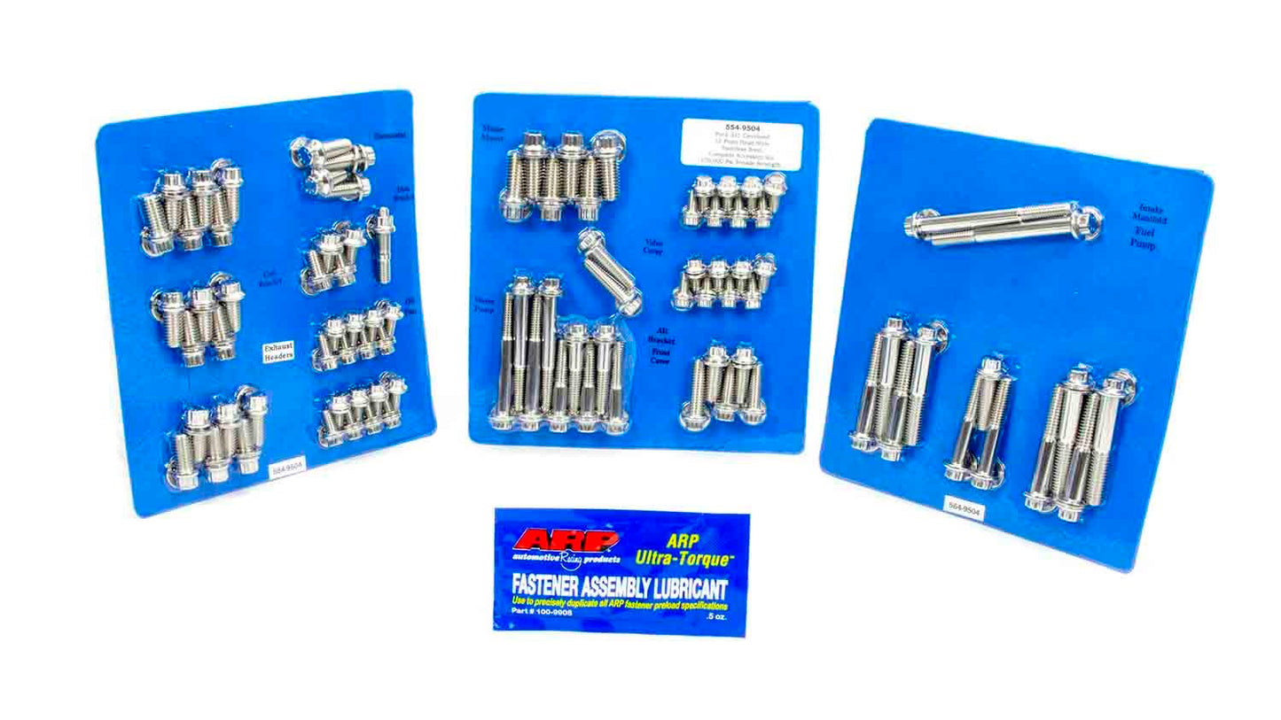 ARP   SBF S/S Complete Engine Fastener Kit 12pt.  ARP554-9504