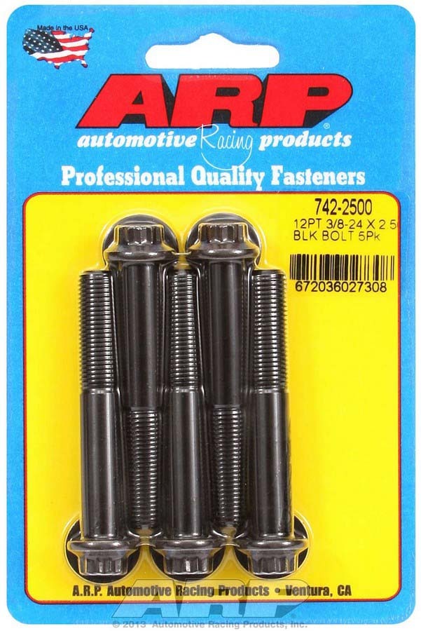 ARP   Bolt Kit - 12pt. (5) 3/8-24 x 2.500  ARP742-2500