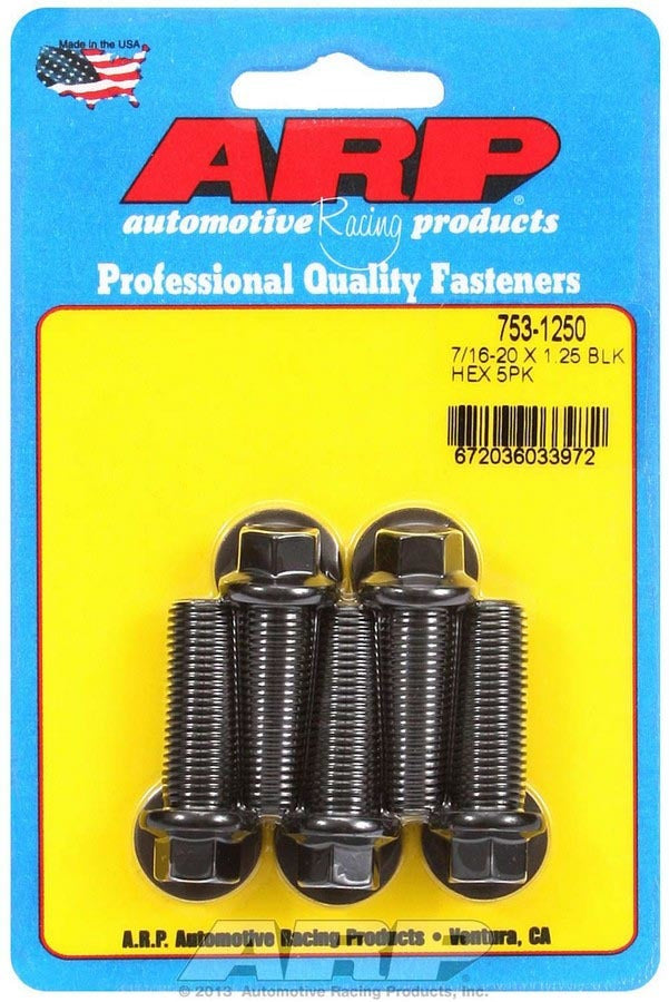 ARP   Bolt Kit - 6pt. (5) 7/16-20 x 1.250  ARP753-1250