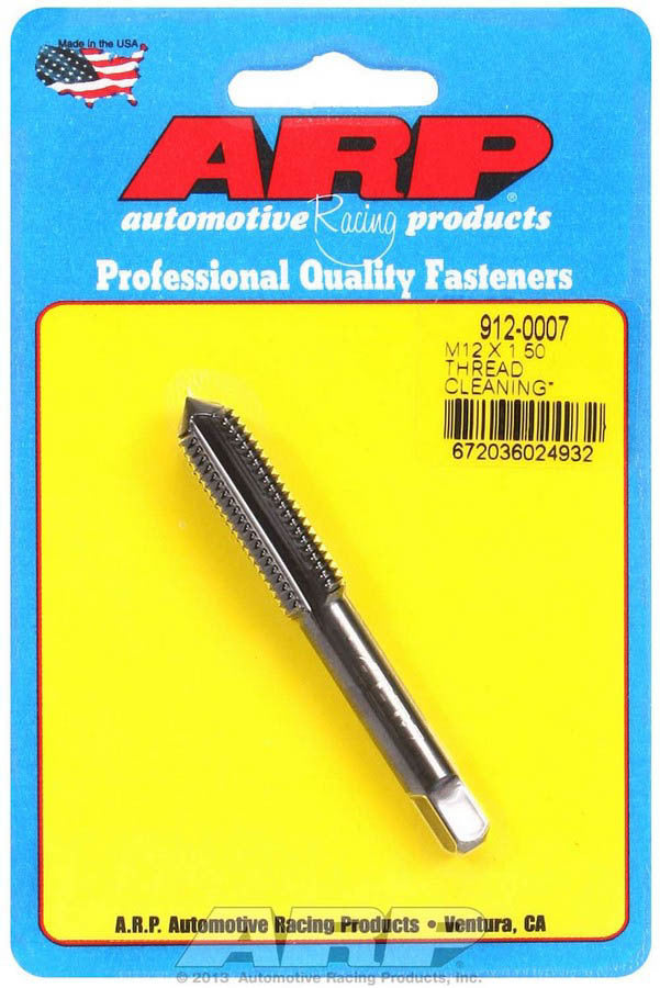 Arp 12mm x 1.50 Thread Cleaning Tap MPN ARP912-0007 For Universal use