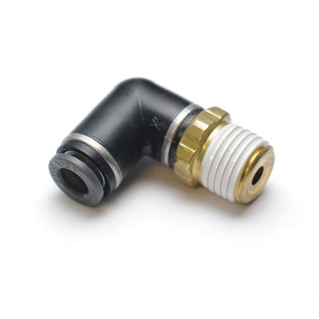 RIDETECH  Fitting Elbow Swivel 1/4 NPT to 1/4 Airline   ART31954201