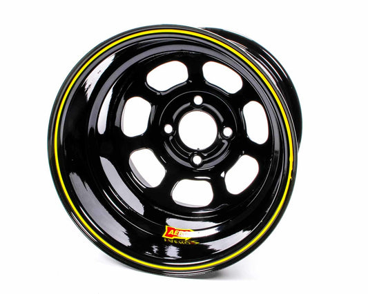 Aero Race Wheels   15x10 4in. 4.75 Black   ARW51-104740-RF