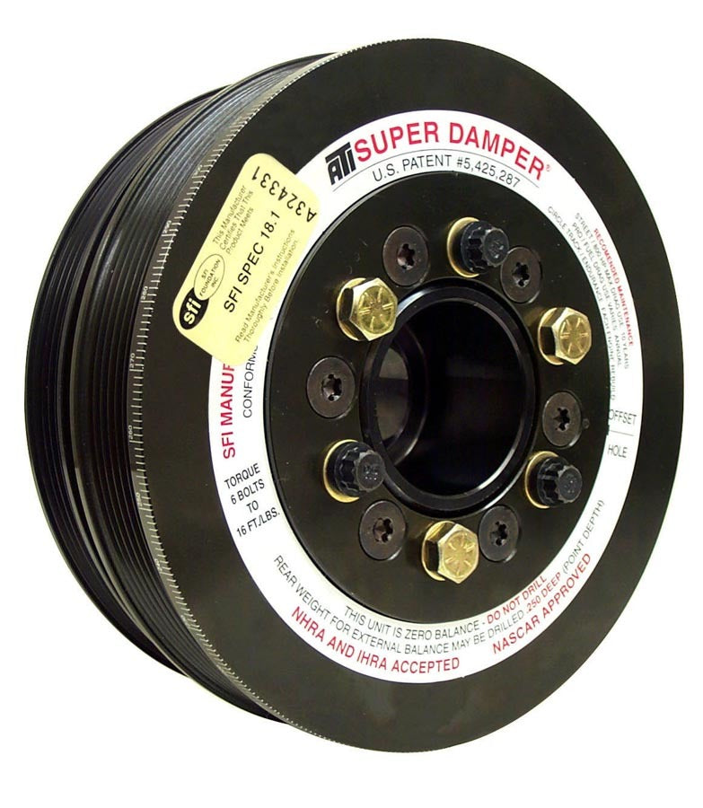 Ati Performance LS1 7.480 Harmonic Damper - SFI MPN ATI917242 For GM LS-Series