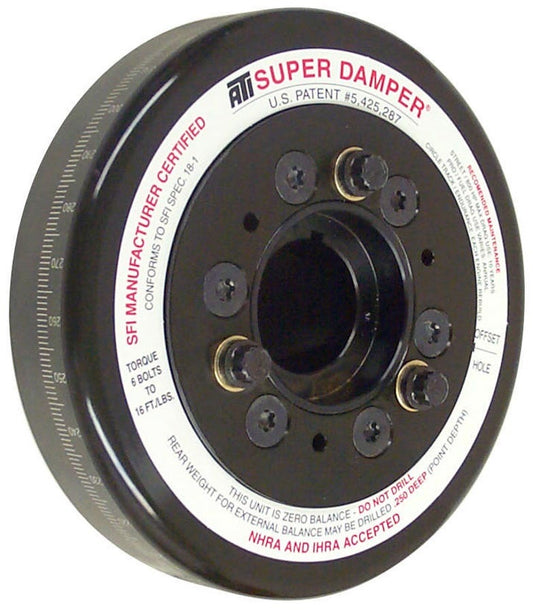 Ati Performance Pont V8 7.074 Harmonic Damper - SFI MPN ATI917730 For Pontiac