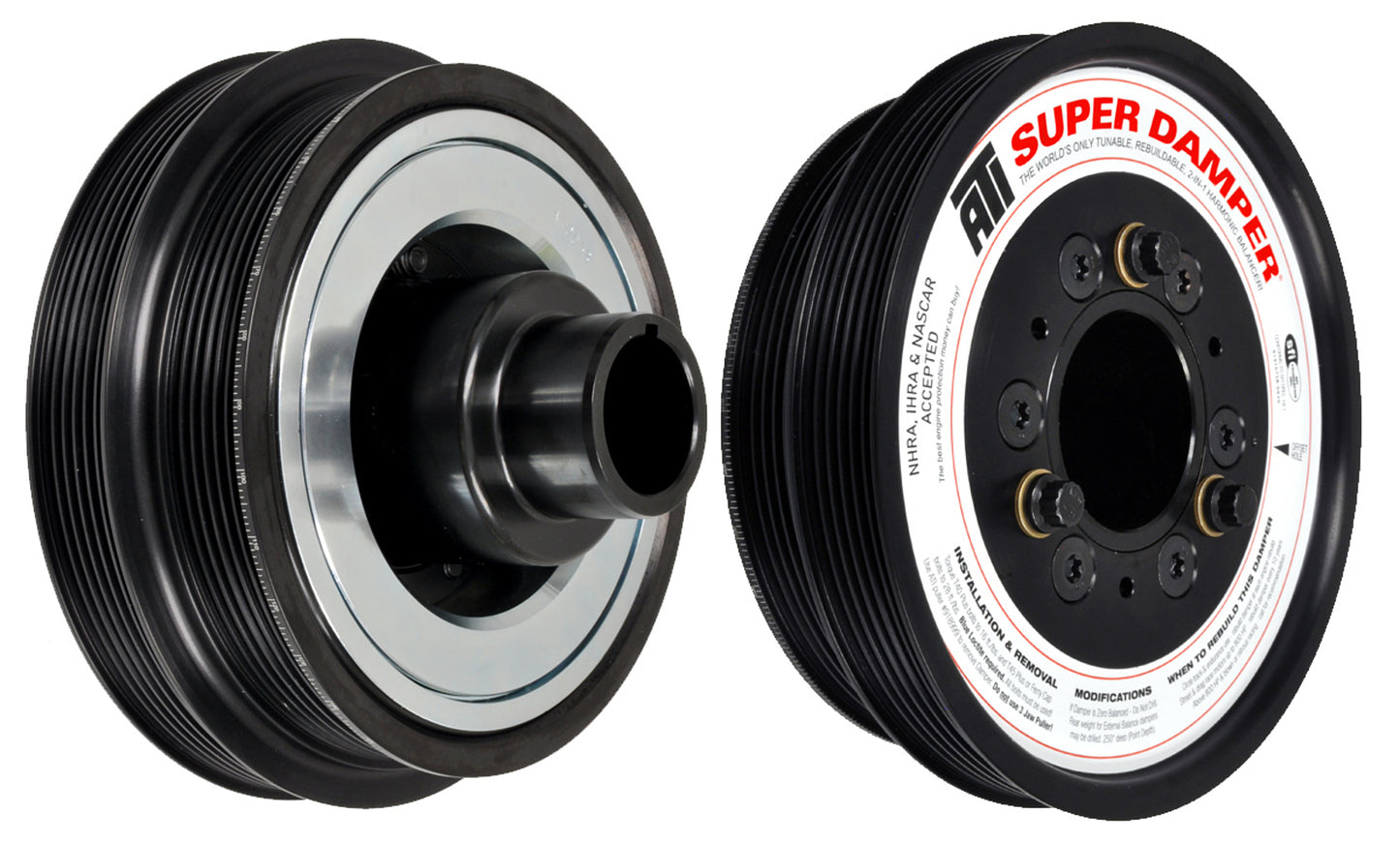 Ati Performance 7.57 Dia Super Damper Ford 7.3L Godzilla - SFI MPN ATI918073 For Ford