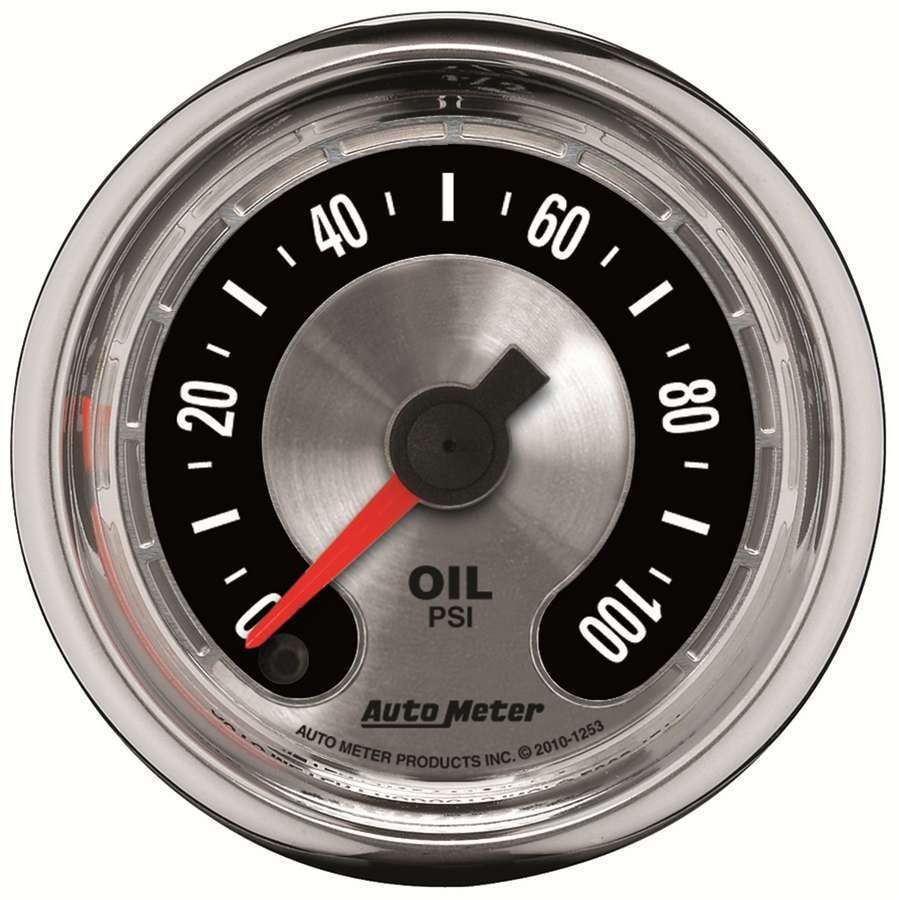 Autometer   2-1/16 A/M Oil Pressure Gauge 0-100psi  ATM1253