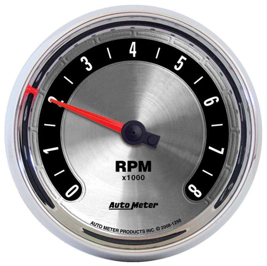 Autometer 3-3/8 A/M Tachometer 8000RPM MPN ATM1298