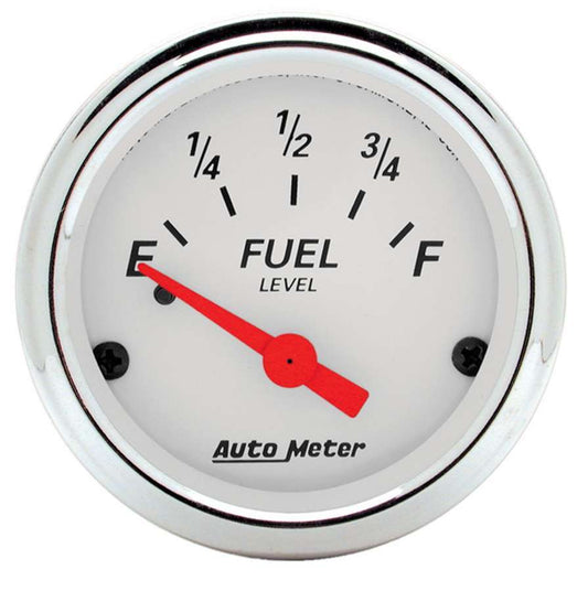 Autometer 2-1/16in A/W Fuel Level Gauge - GM 0-90 Ohms MPN ATM1315