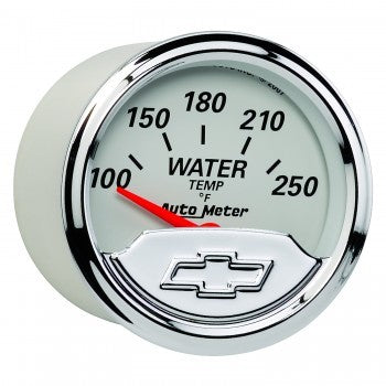 Autometer 2-1/16 Gauge Water Temp 250F Chevrolet MPN ATM1337-00408 For Chevrolet, Chevy