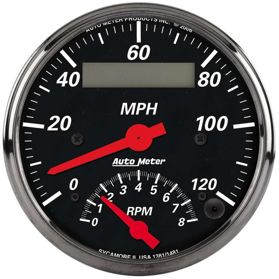 Autometer 3-3/8in D/B Tach/Speedo Combo MPN ATM1481