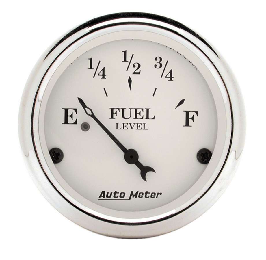 Autometer Old Tyme White 2 1/16in Fuel 240-33 OHMS MPN ATM1606