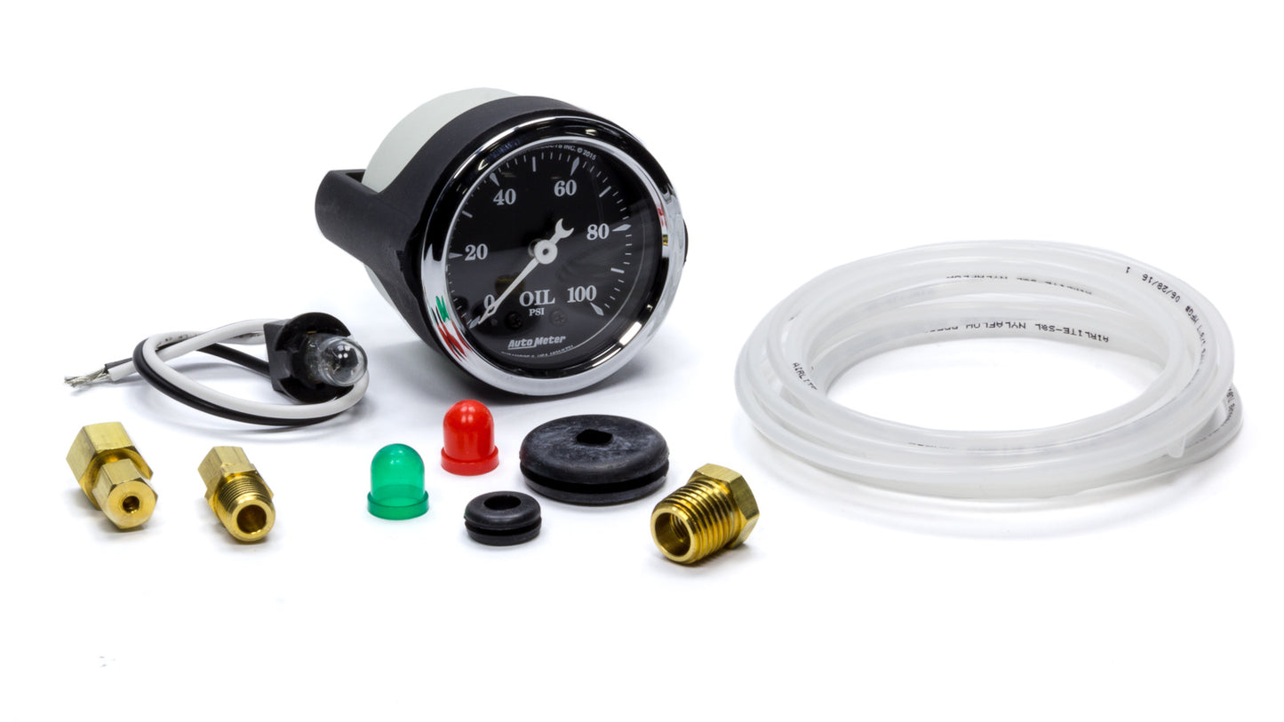 Autometer 2-1/16 O/T/B Oil Press Gauge 100psi MPN ATM1721