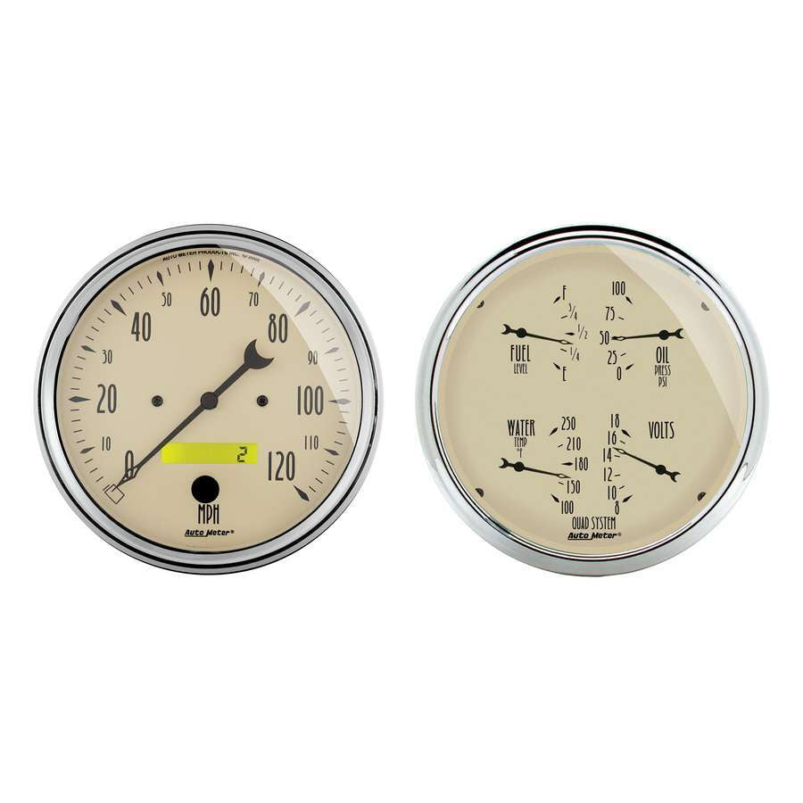 Autometer 5in A/B Quad Gauge/Speedo Kit MPN ATM1803