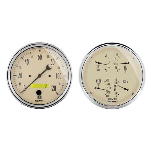 Autometer 5in A/B Quad Gauge/Speedo Kit MPN ATM1803