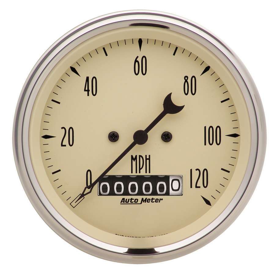 Autometer Gauge Speedo. 3 3/8in 12 0mph Elec. Prog. w/ Whee MPN ATM1879 Ram