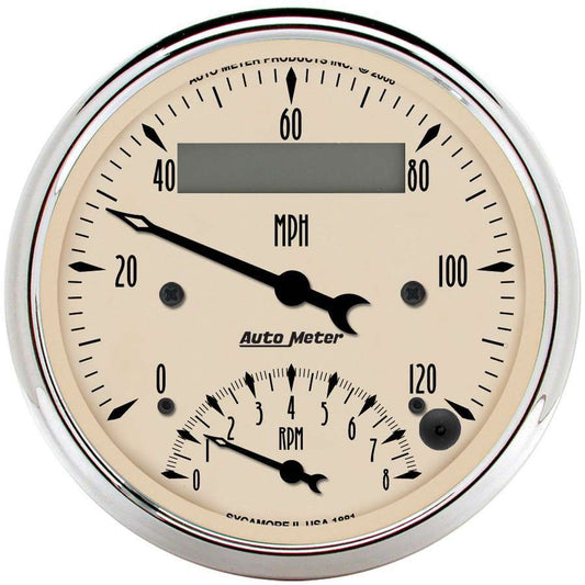 Autometer 3-3/8in A/B Tach/Speedo Combo MPN ATM1881