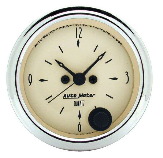 Autometer 2-1/16in A/B 12-Volt Clock MPN ATM1885
