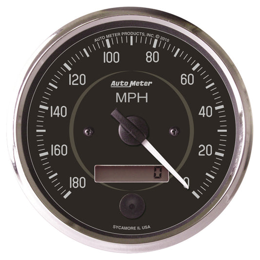 Autometer 4in Dia Speedometer 180 MPH Elec Programable MPN ATM201013 Ram