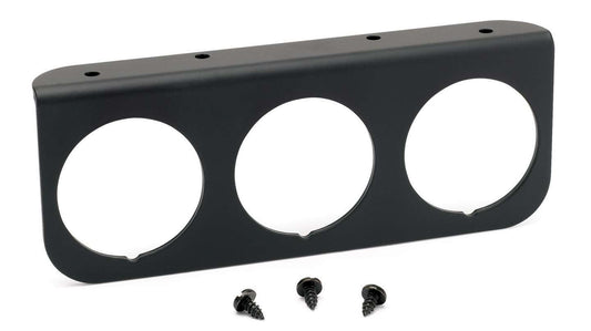 Autometer 3-Hole Aluminum Panel MPN ATM2238