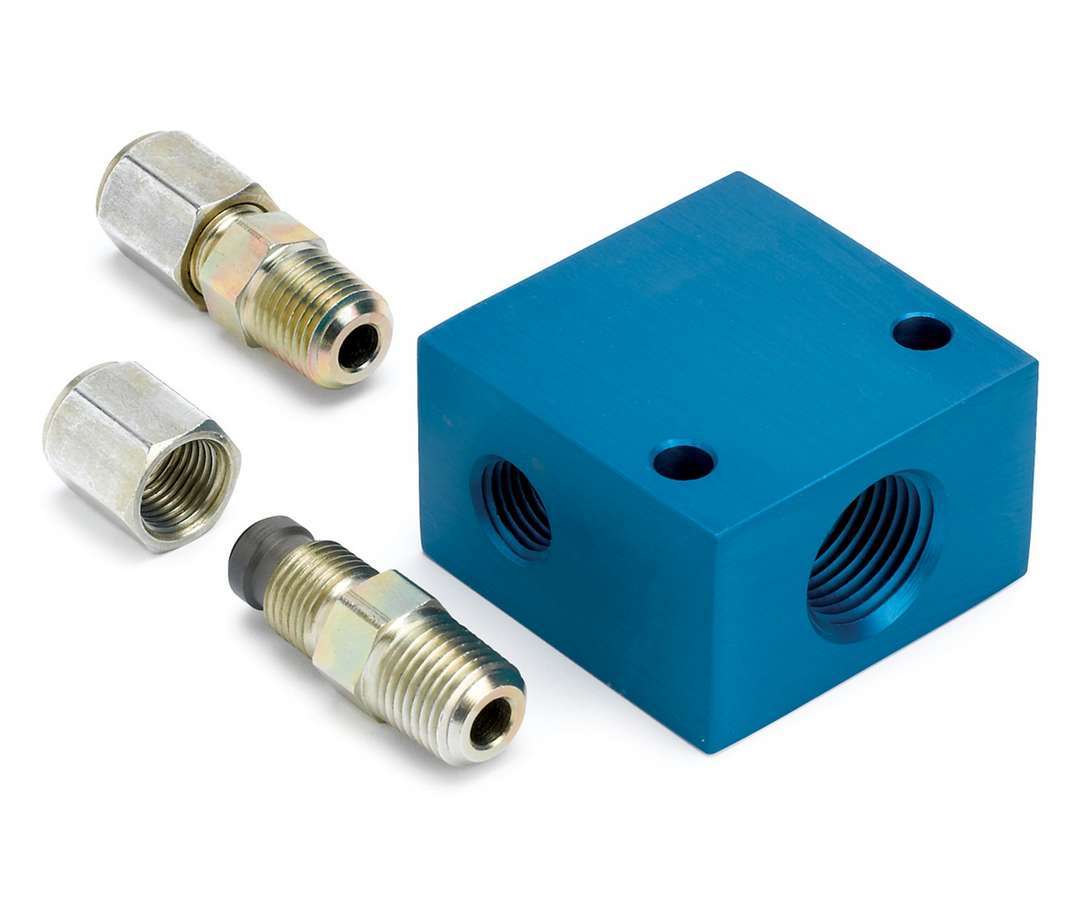 Autometer Trans Temp. Manifold - 5/16in Tubing MPN ATM2287