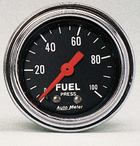 Autometer 2in Fuel Press. 0-100 PSI MPN ATM2412