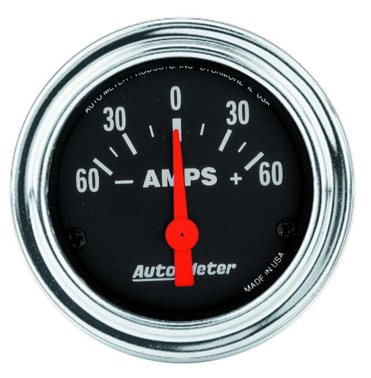 Autometer Ammeter 60-0-60 amp (Rep MPN ATM2586