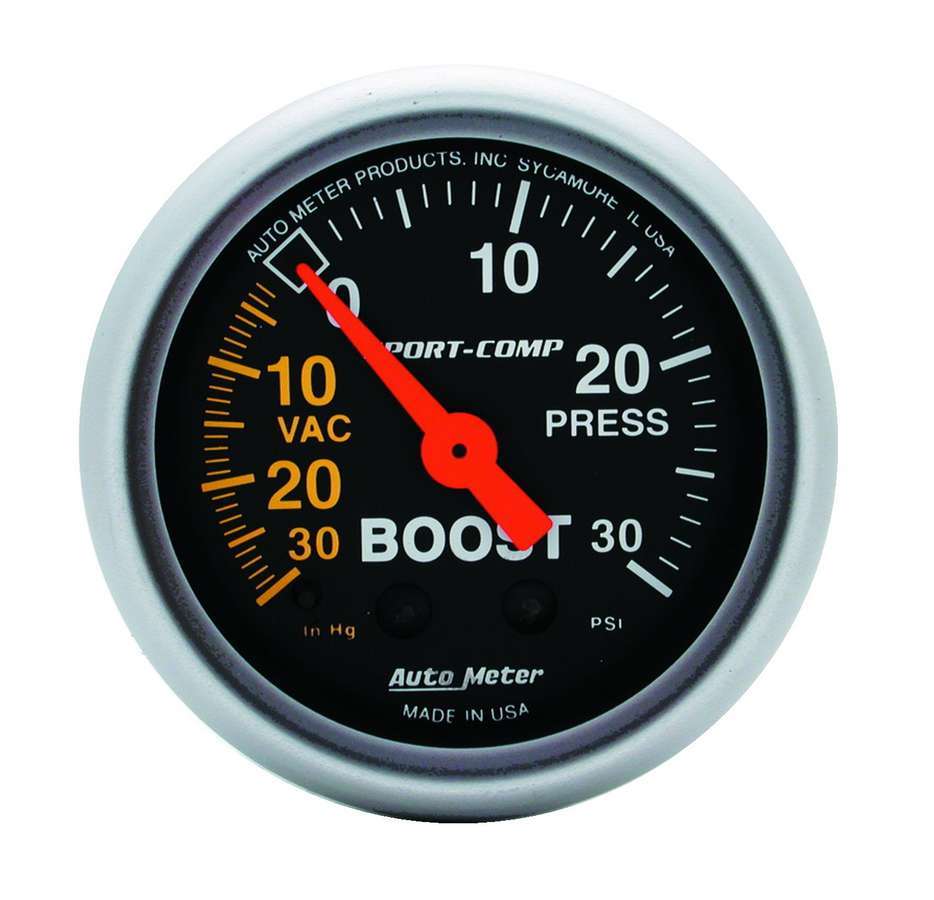 Autometer Boost 30 in/30 psi MPN ATM3303