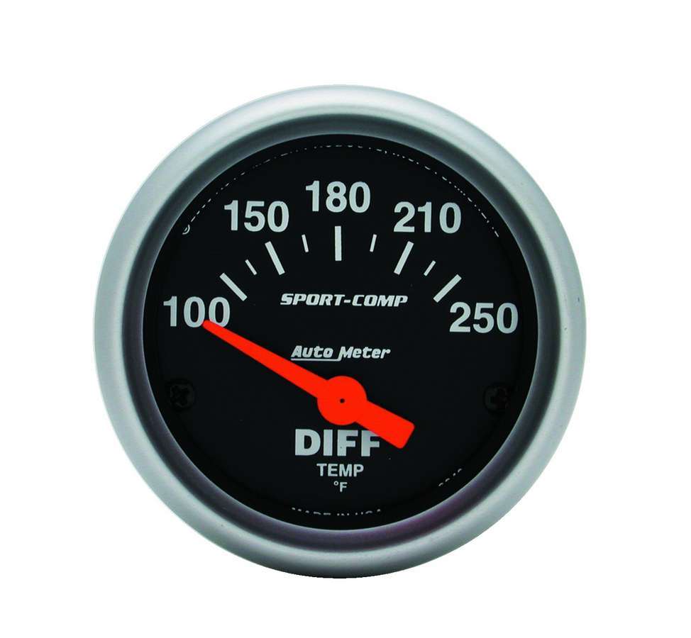 Autometer 2-1/16in S/C Differental Temp Gauge MPN ATM3349