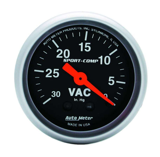 Autometer Mini-Sport Comp Vacuum 3 MPN ATM3384