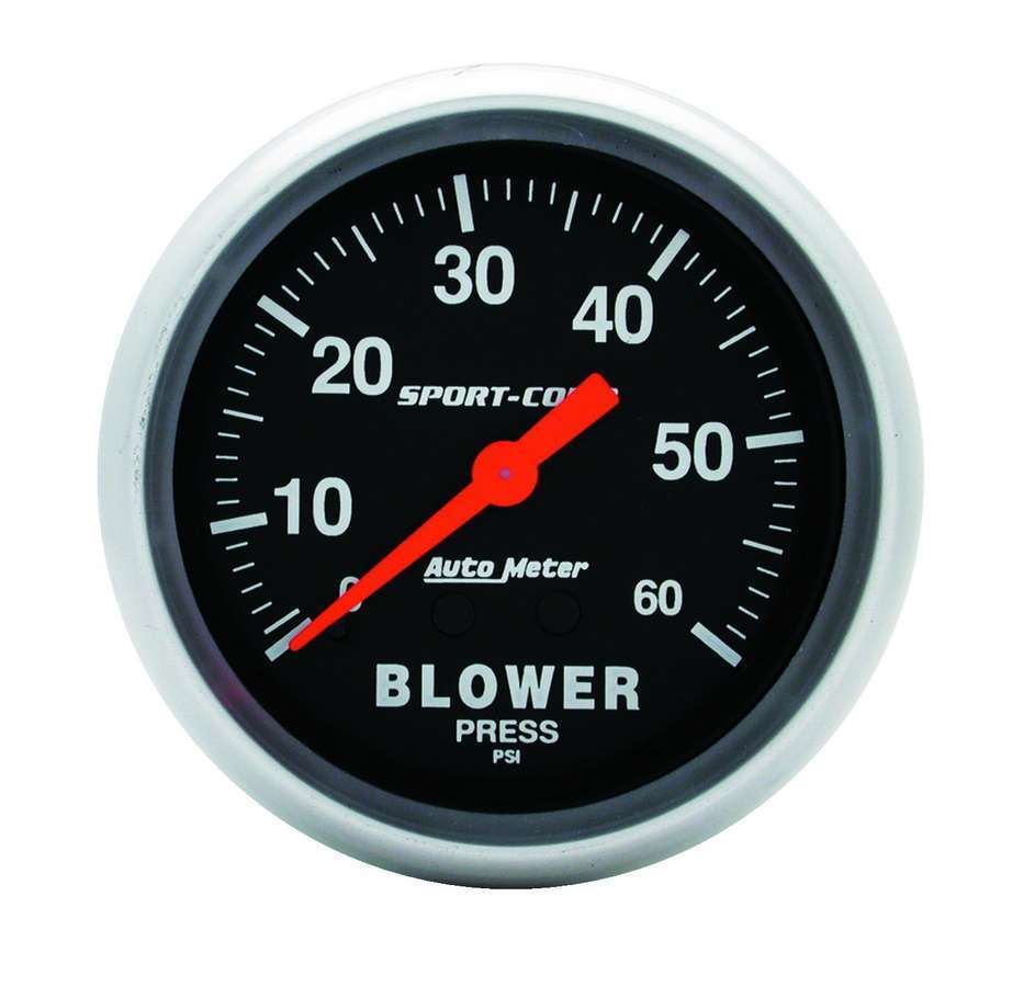 Autometer 0-60 Psi Blower Pressure MPN ATM3402
