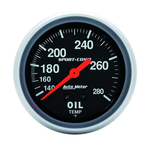Autometer 140-280 Oil Temp Gauge MPN ATM3443