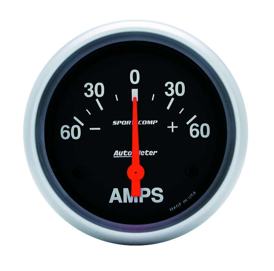 Autometer 60-0-60 Ammeter Gauge MPN ATM3586