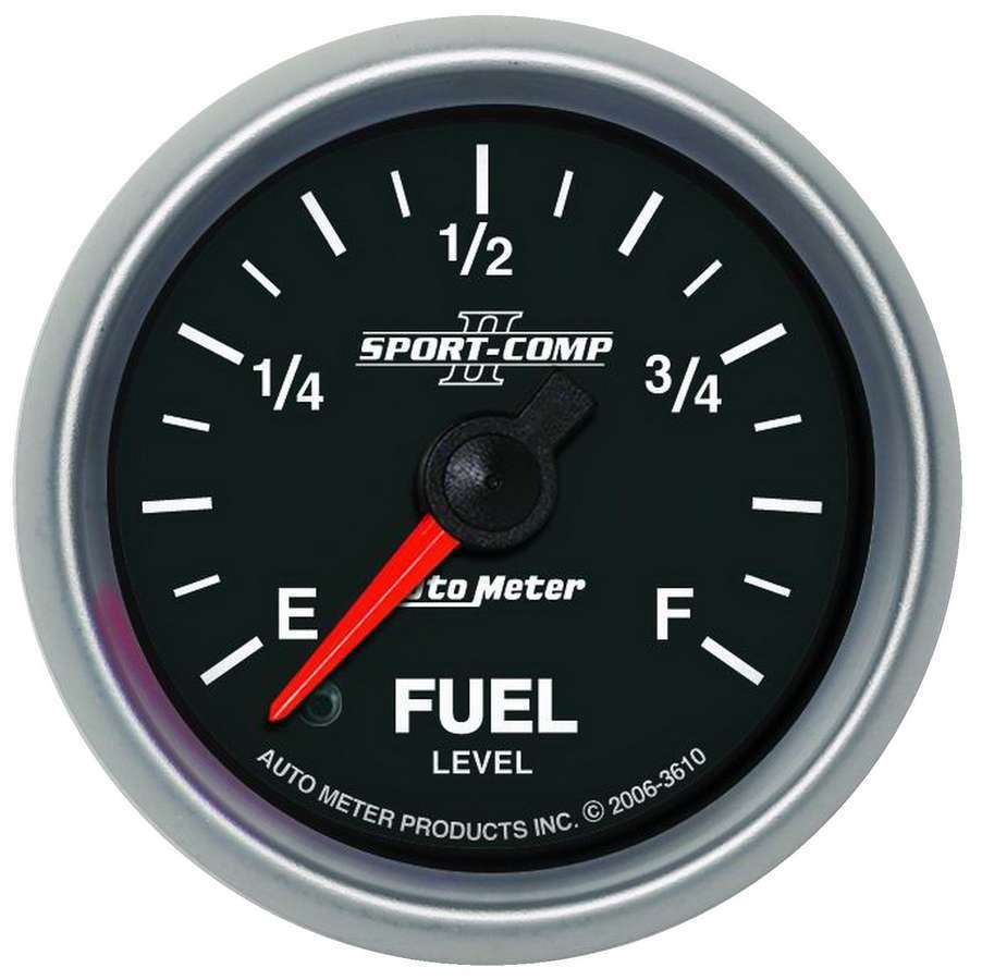 Autometer 2-1/16in S/C II Fuel Level Gauge MPN ATM3610 Ram