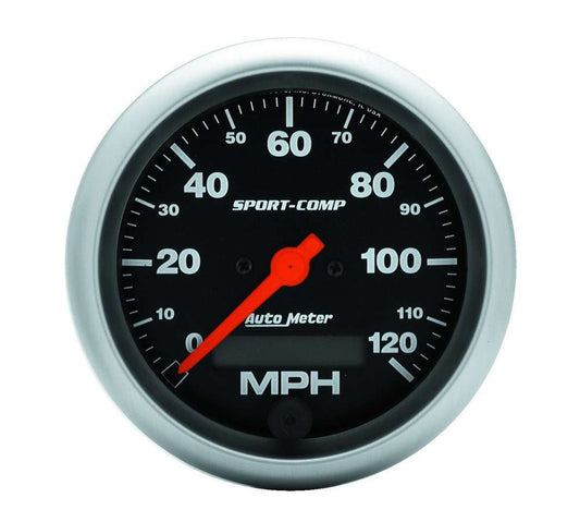 Autometer 3-3/8in Sport Comp. Elec. 120MPH Speedometer MPN ATM3987 Ram