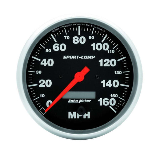 Autometer 5in Sport Comp. Elec. 160 MPH Speedometer MPN ATM3989 Ram