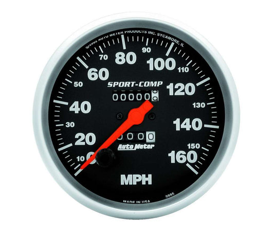 Autometer 5in Sport Comp 160mph Speedometer MPN ATM3995