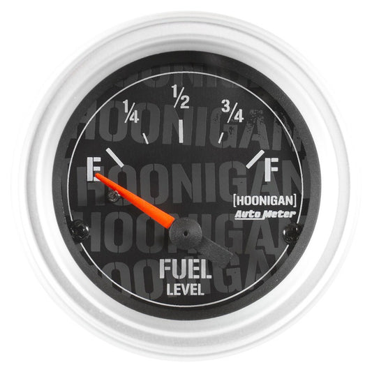 Autometer 2-1/16in Fuel Level Gauge Hoonigan Series MPN ATM4316-09000