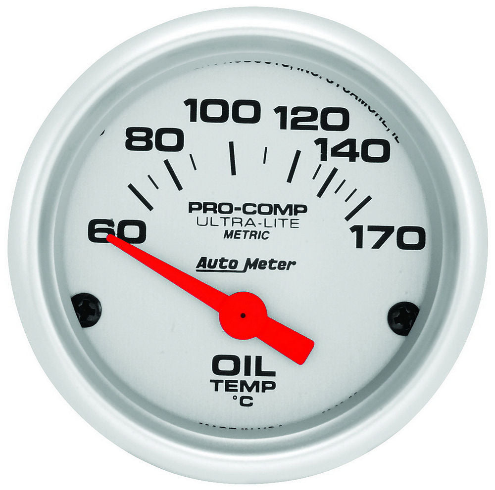 Autometer 2-1/16 U/L Oil Temp Gauge - 60-170C MPN ATM4348-M