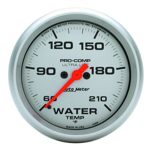 Autometer Ultra Lite 2-5/8in Water Temp 60-210 Electric MPN ATM4469